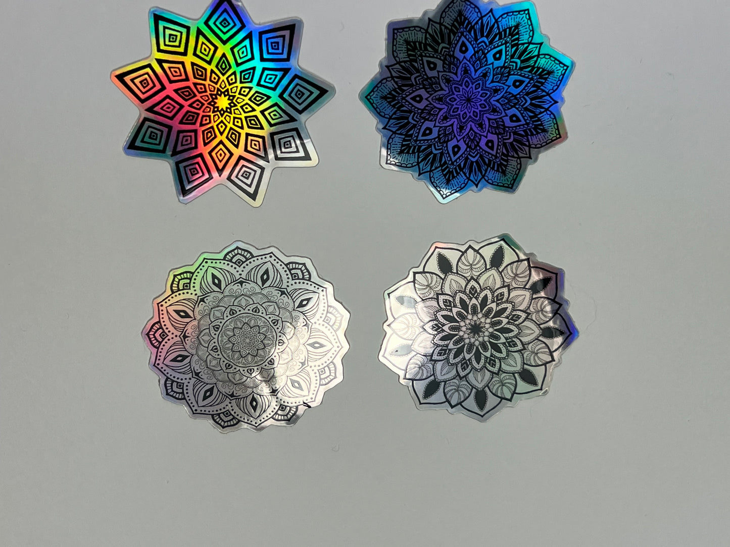 Mandala Sticker Holographisch
