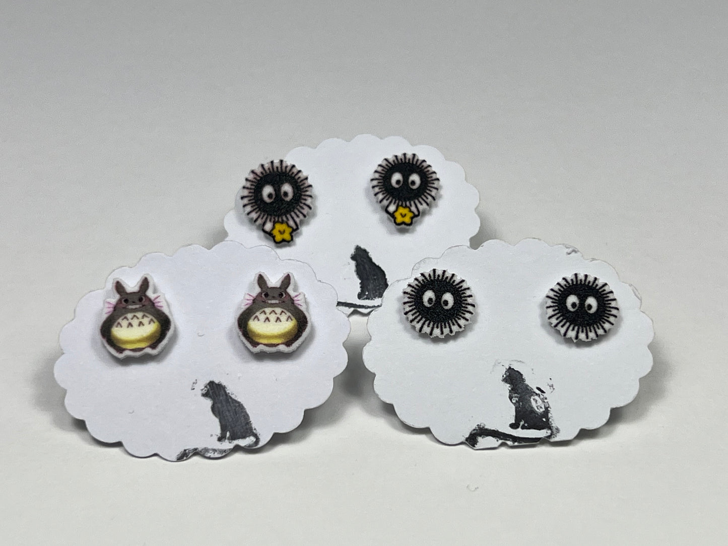 Totoro & Russmännchen Ohrstecker