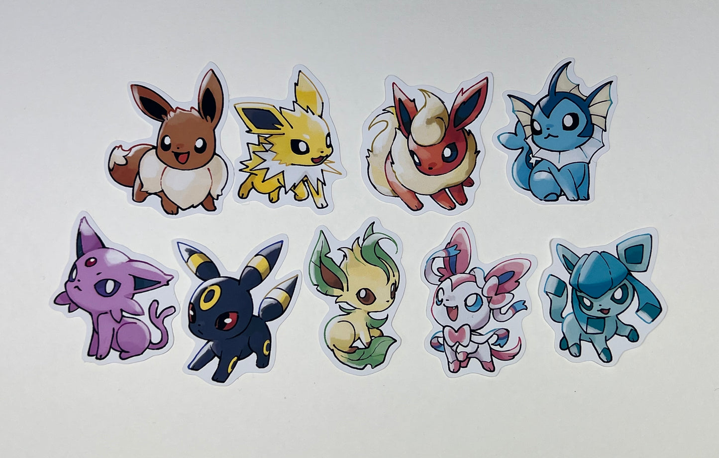Evoli Evolutionen Sticker