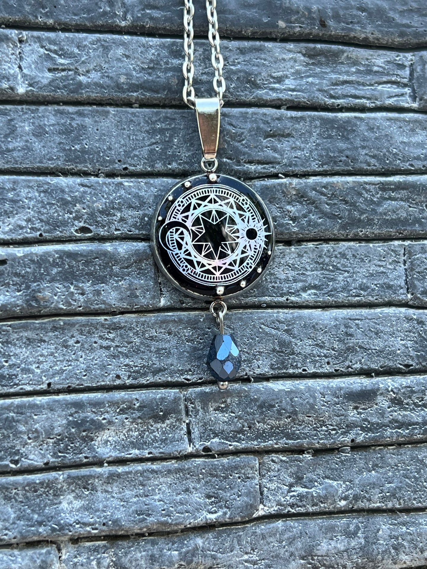 Magical Circle Halskette Silber