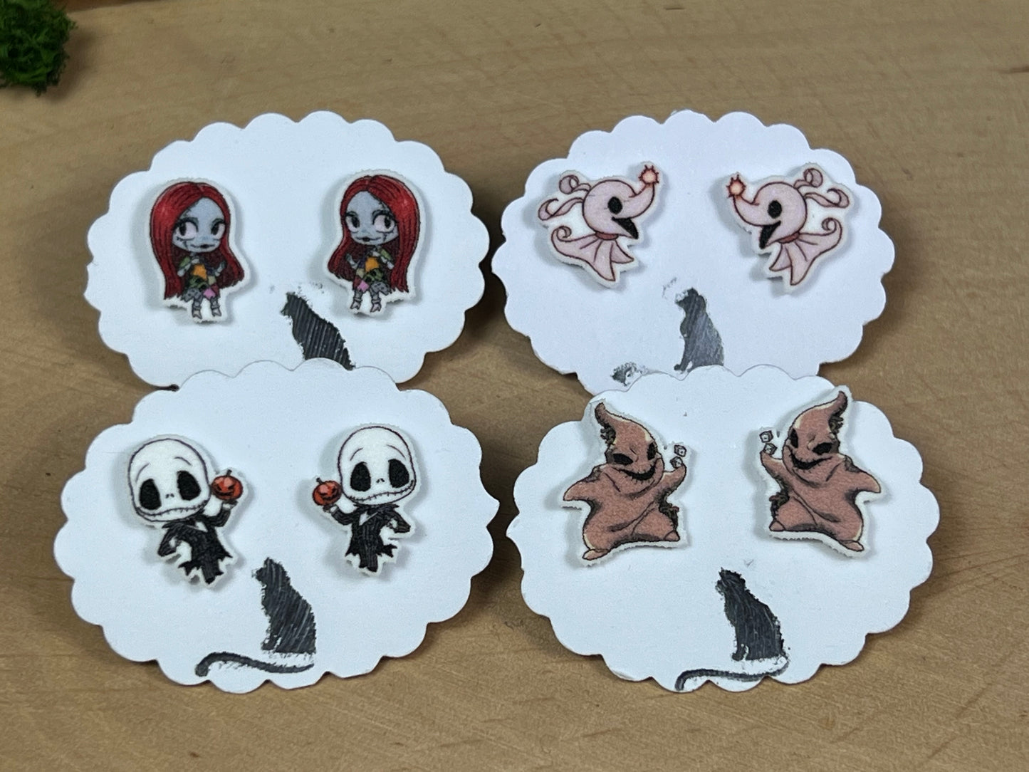 Nightmare Bevor Christmas Ohrstecker