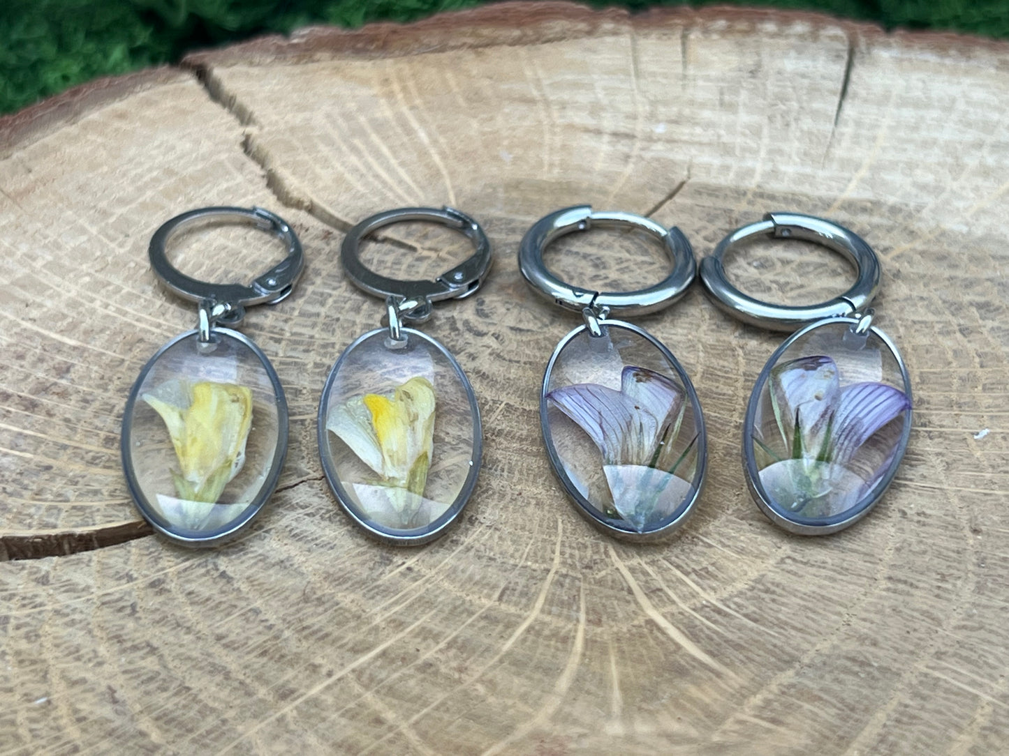 Wildblüten Ohrringe