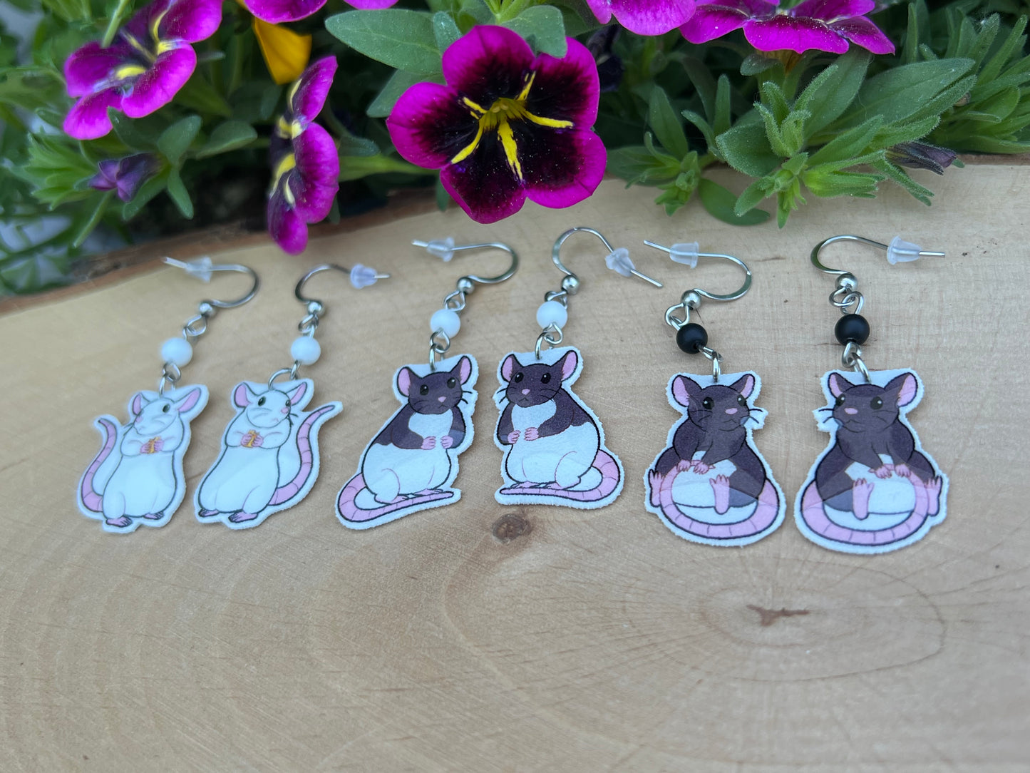 Ratten Ohrhänger