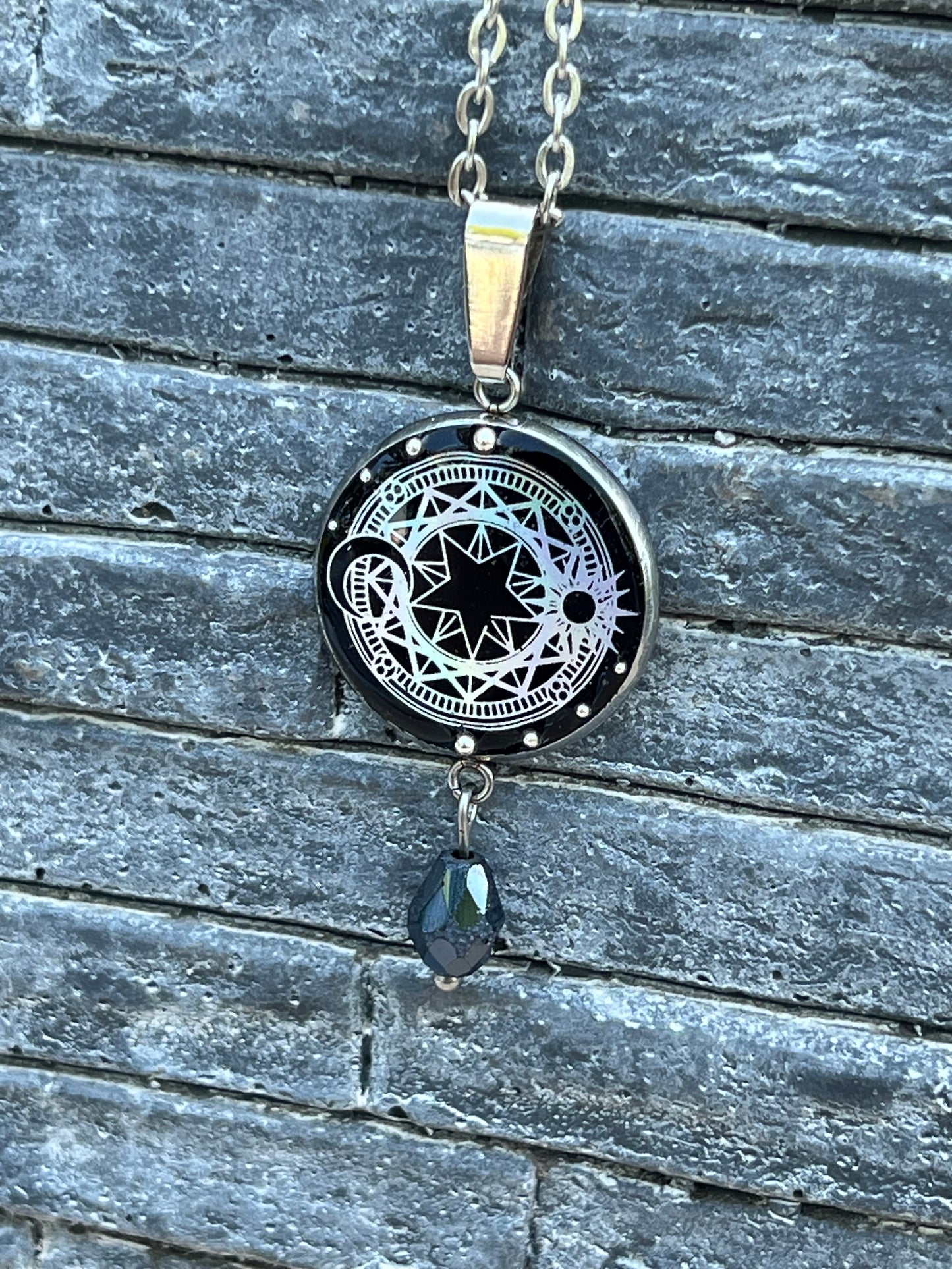 Magical Circle Halskette Silber