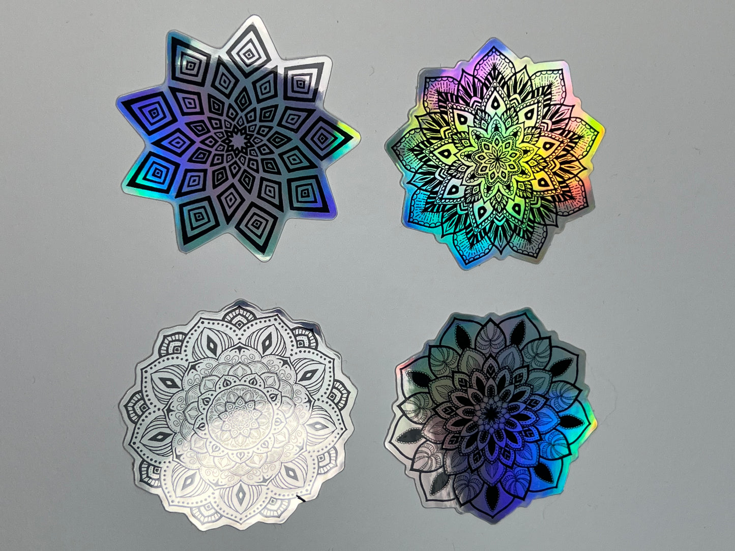 Mandala Sticker Holographisch