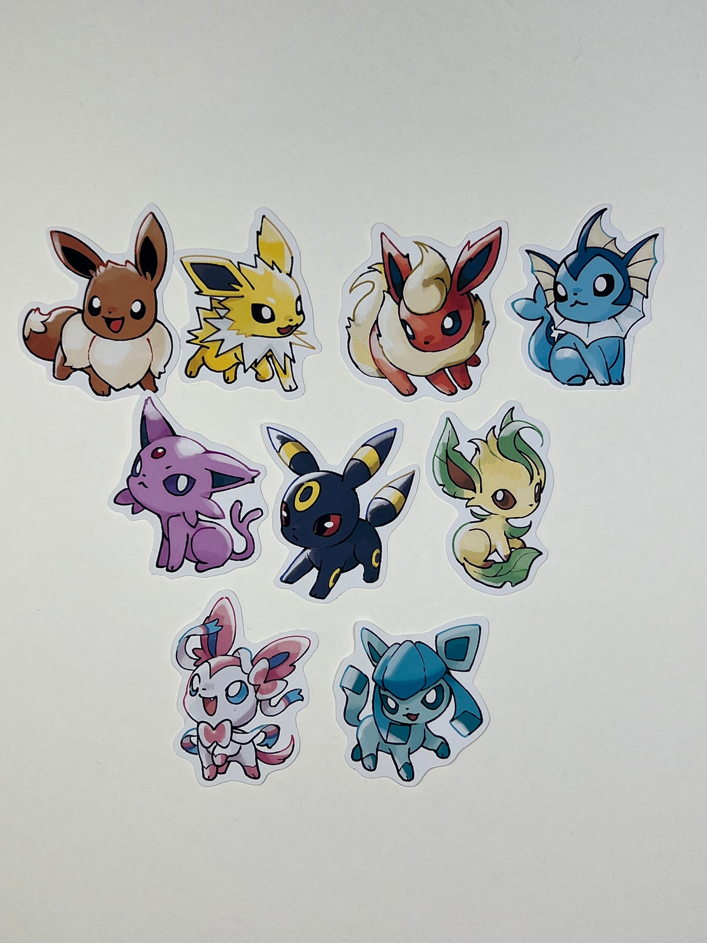Evoli Evolutionen Sticker