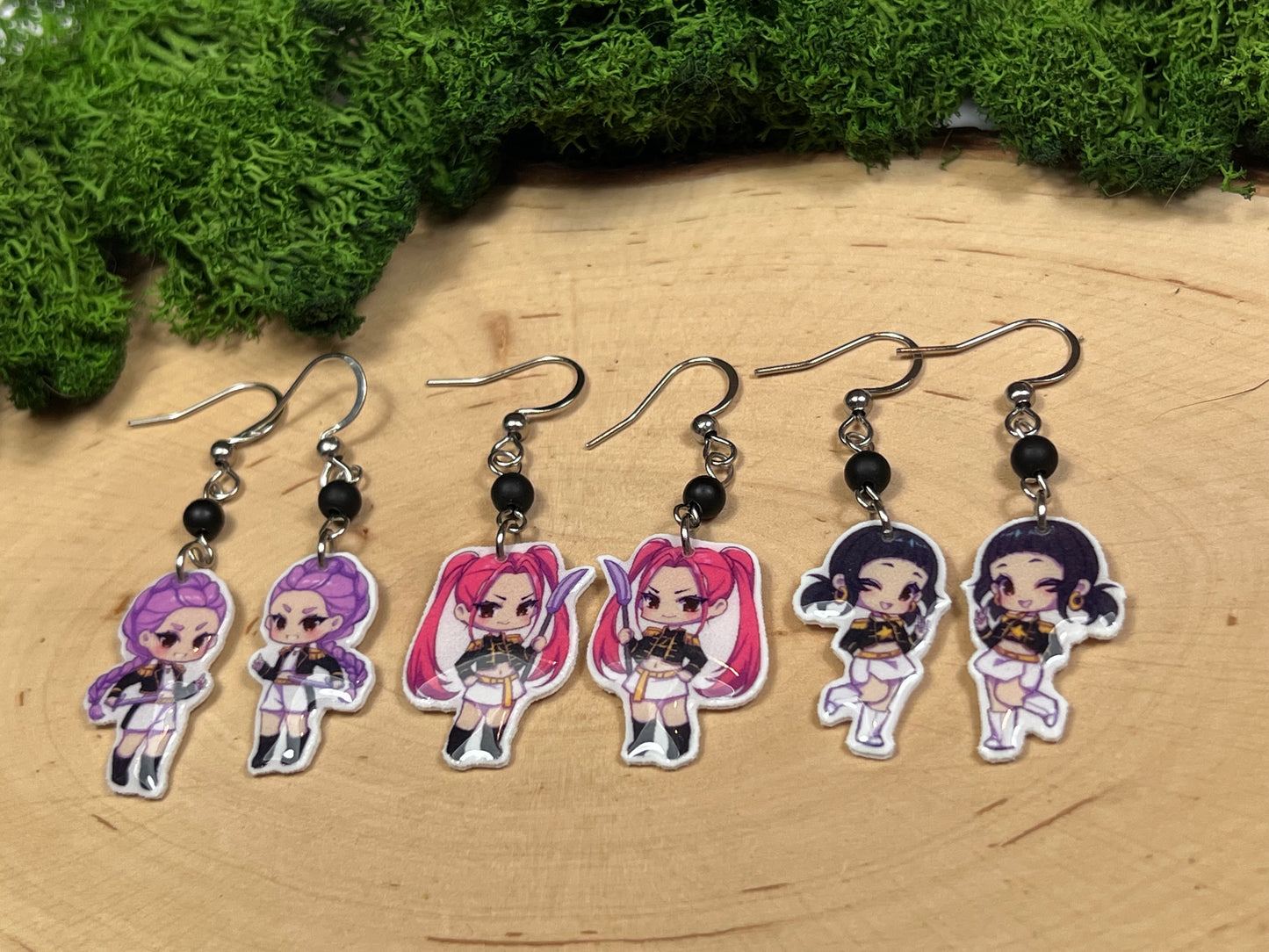 Huntrix Ohrhänger aus K-Pop Demon Hunters