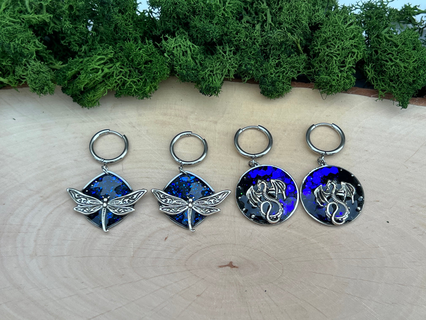 Libellen & Drachen Ohrringe