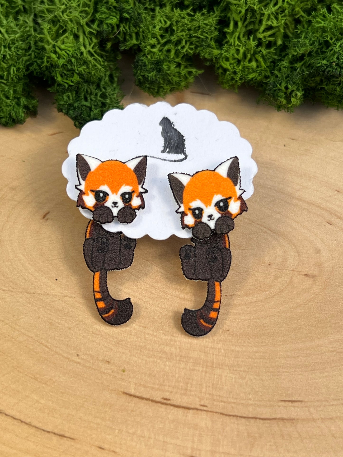 Eichhörnchen, Waschbär, Roter Panda Doppelstecker