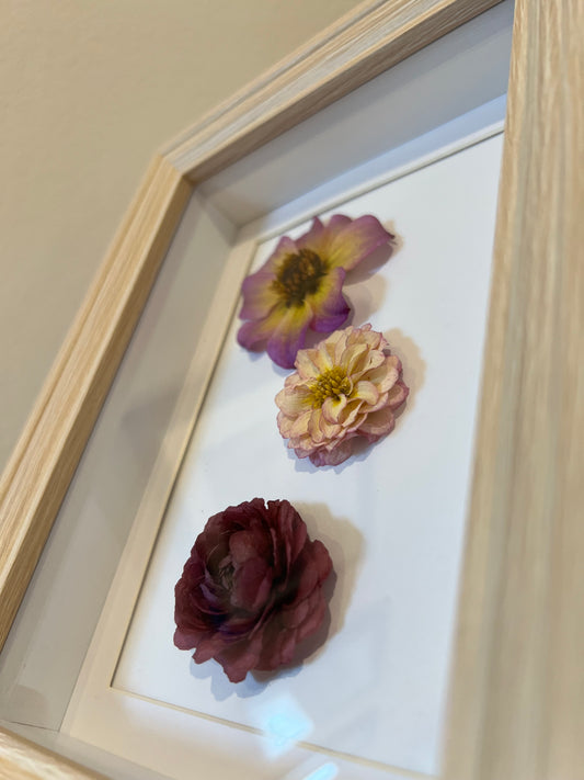 Bilderrahmen mit Blumen