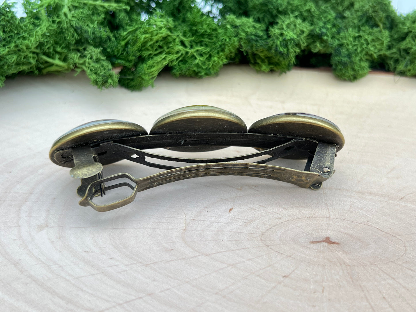 Haarspange Blüten Trio