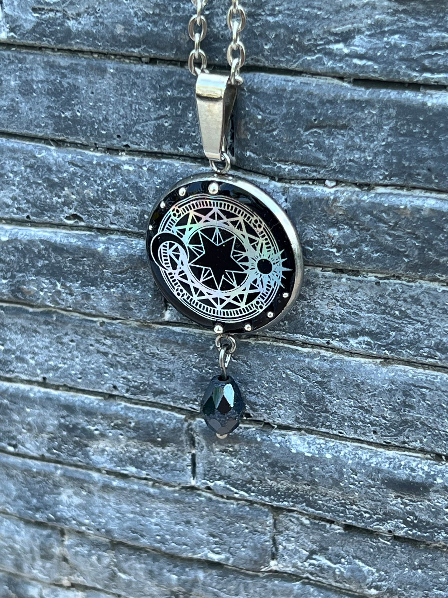 Magical Circle Halskette Silber