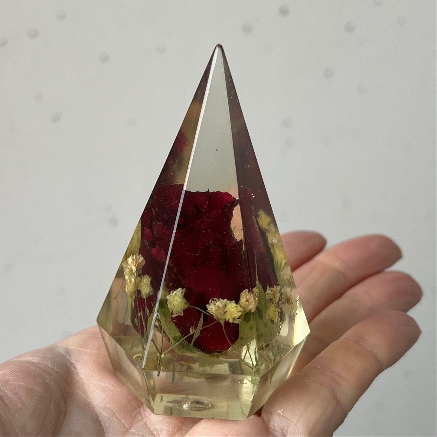 Ringhalter /turm /spitze mit Rose