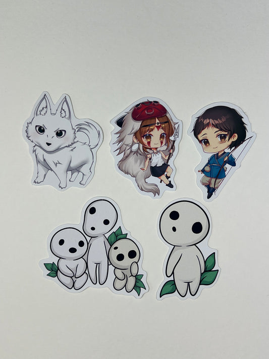 Prinzessin Mononoke Sticker