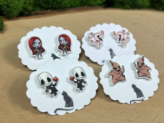 Nightmare Bevor Christmas Ohrstecker
