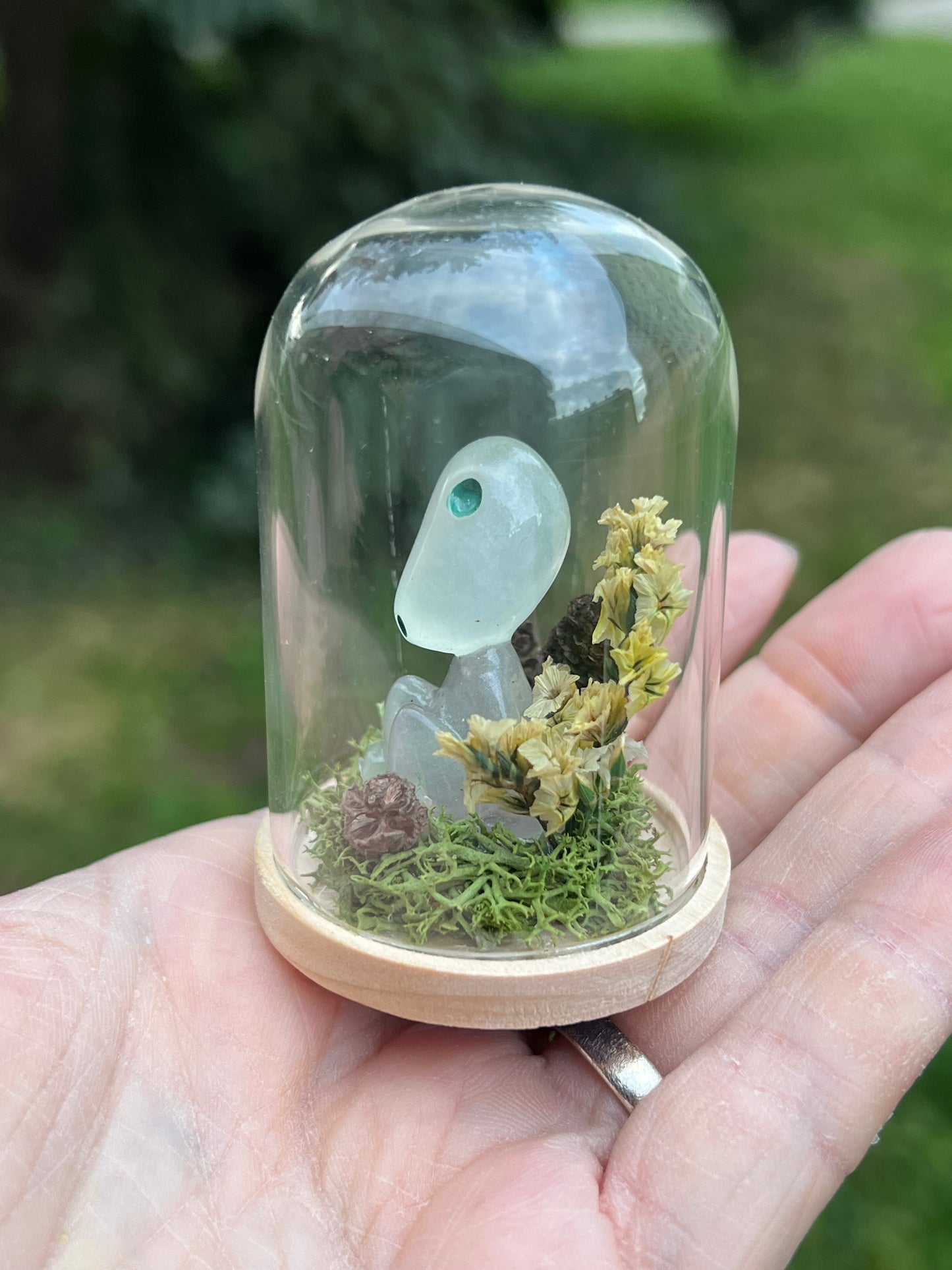 MiniMiniWelt mit Waldgeist