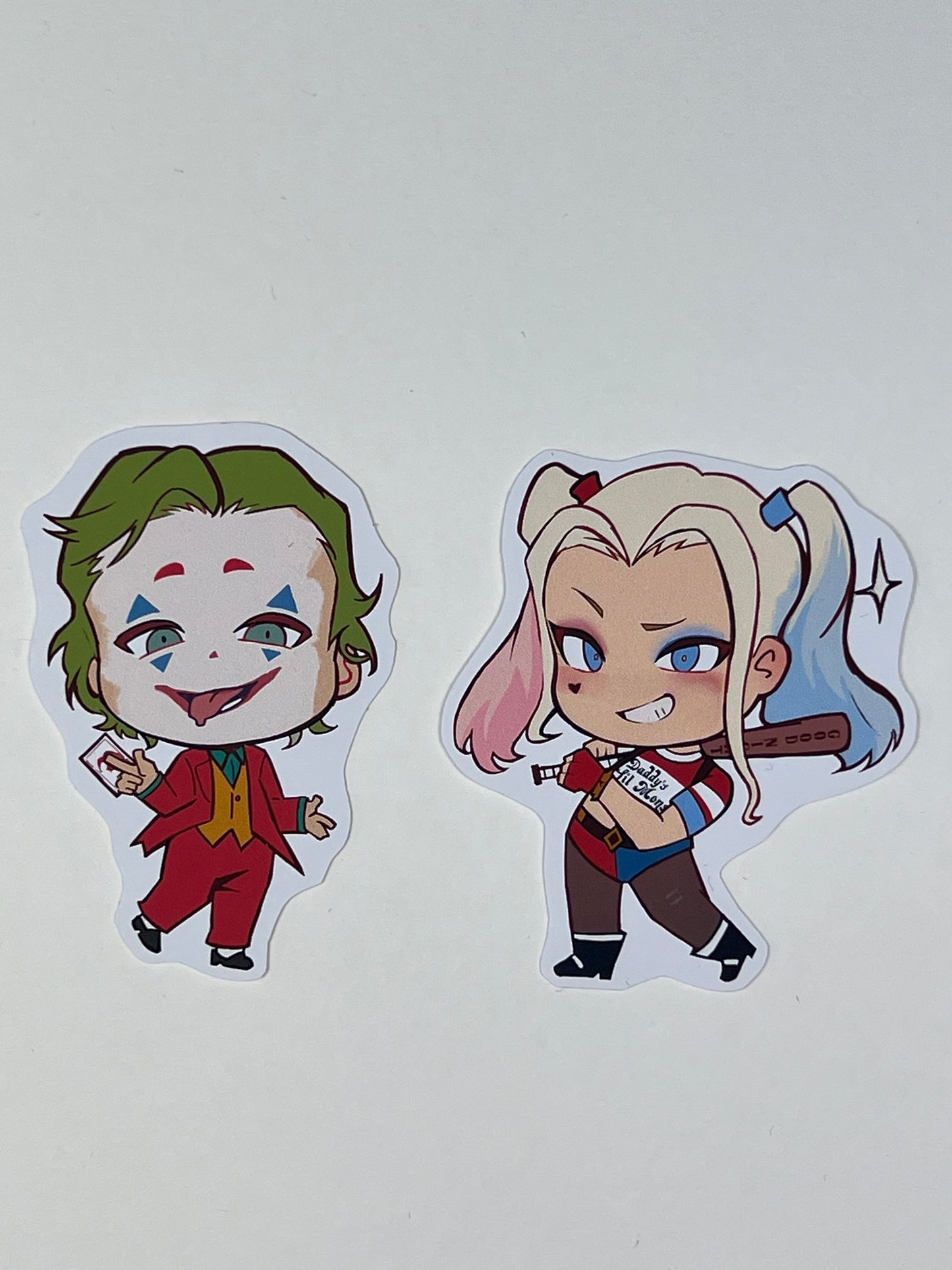 Harley Quinn und Joker Sticker