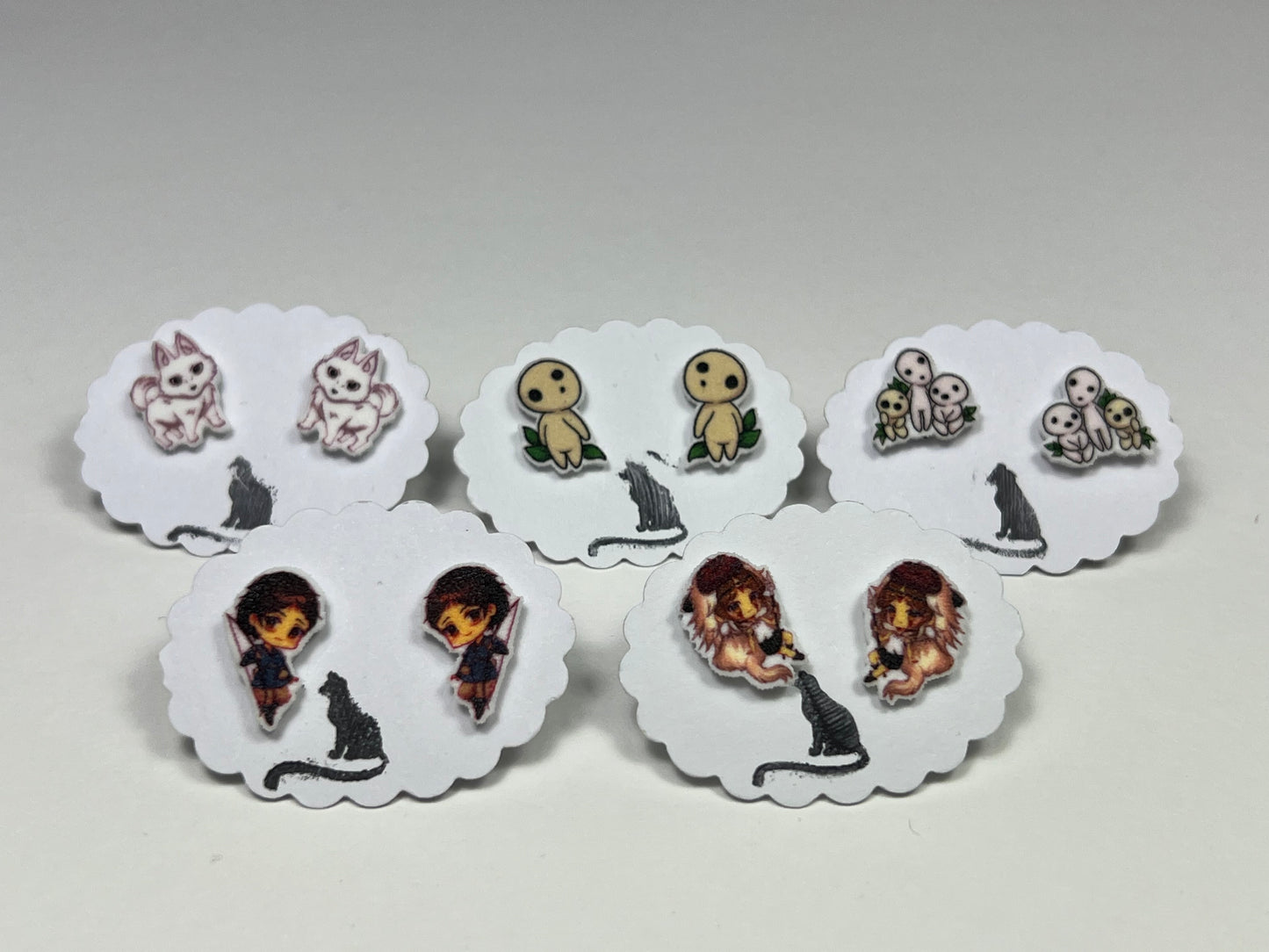 Prinzessin Mononoke Ohrstecker