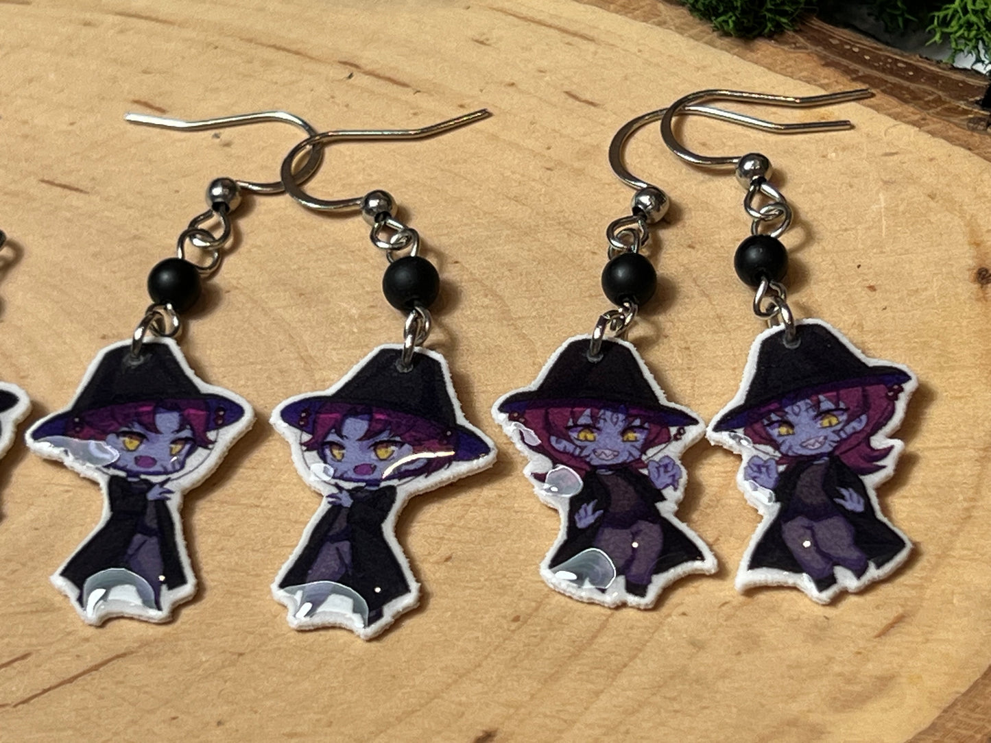 Dämonen Saja Boys Ohrhänger aus K-Pop Demon Hunters