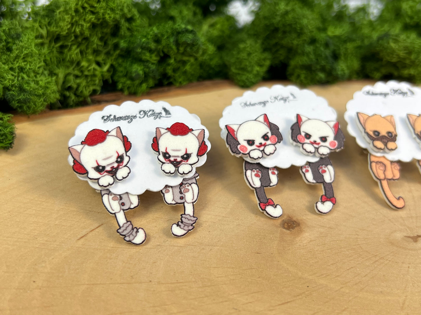 Pennywise, Saw, Hannibal Katzen Doppelstecker