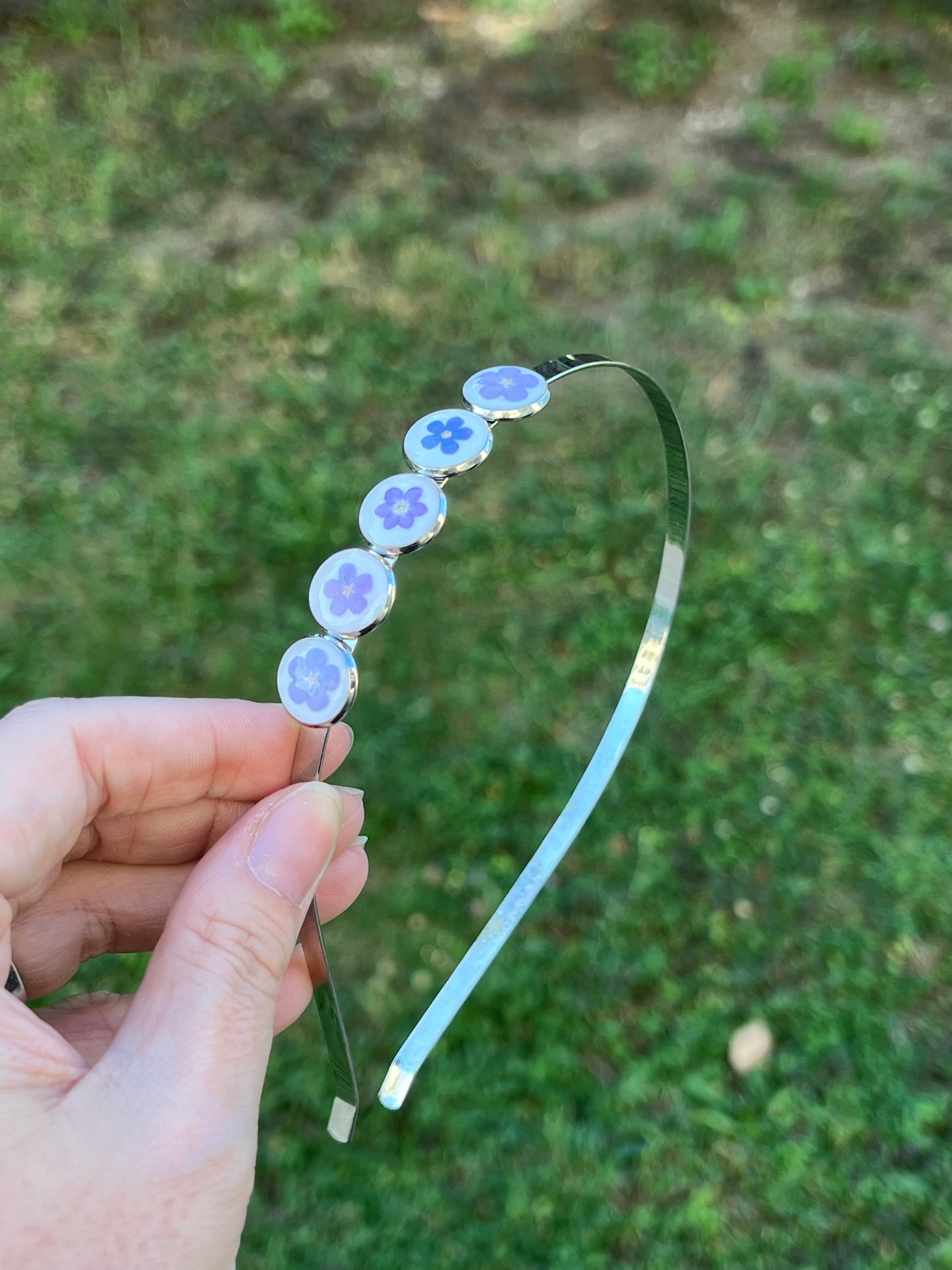 Haarreif Vergissmeinnicht