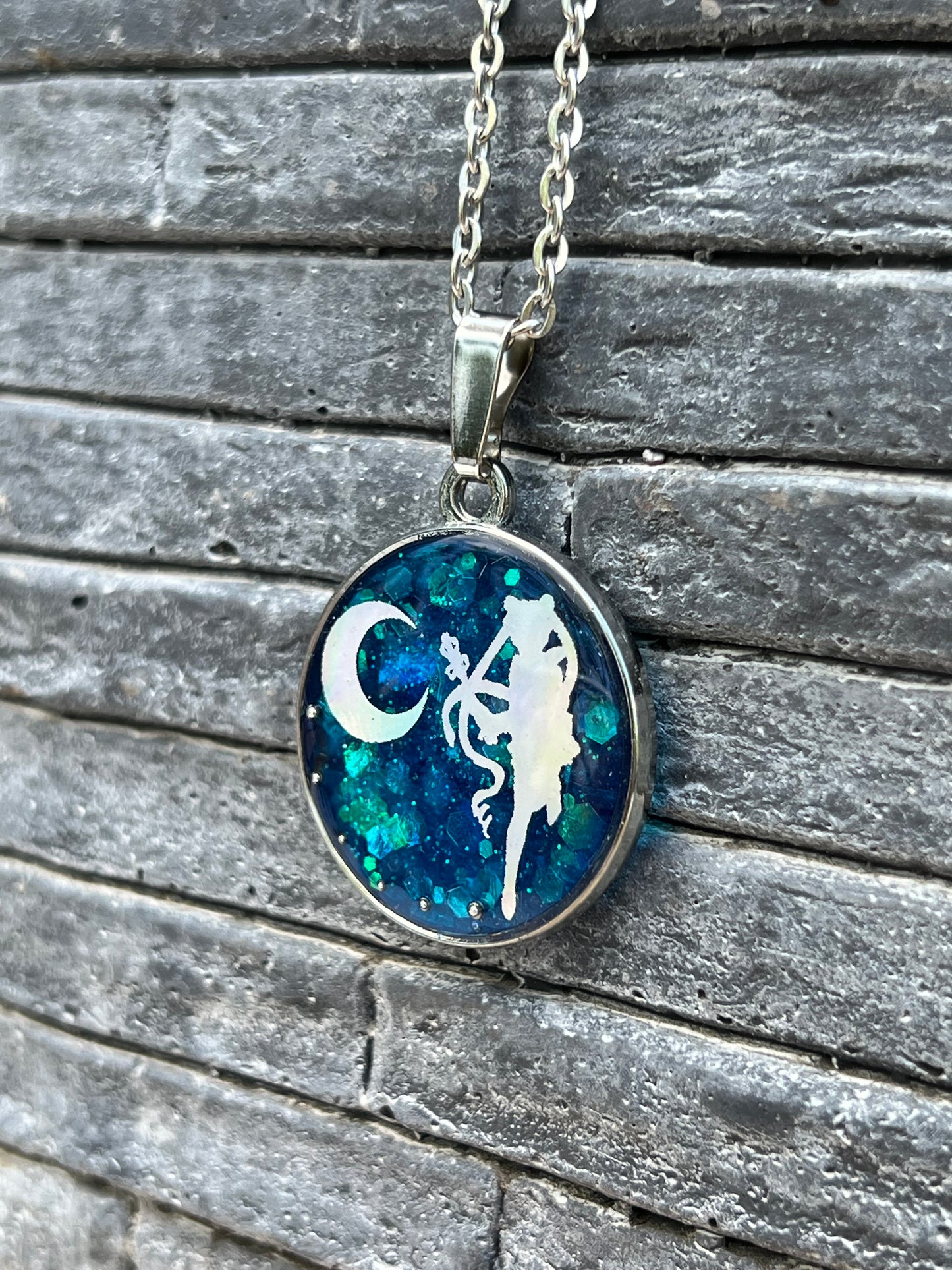 Sailor Moon Halskette Silber