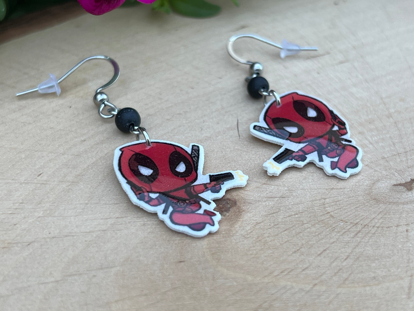 Deadpool Charakter Ohrhänger
