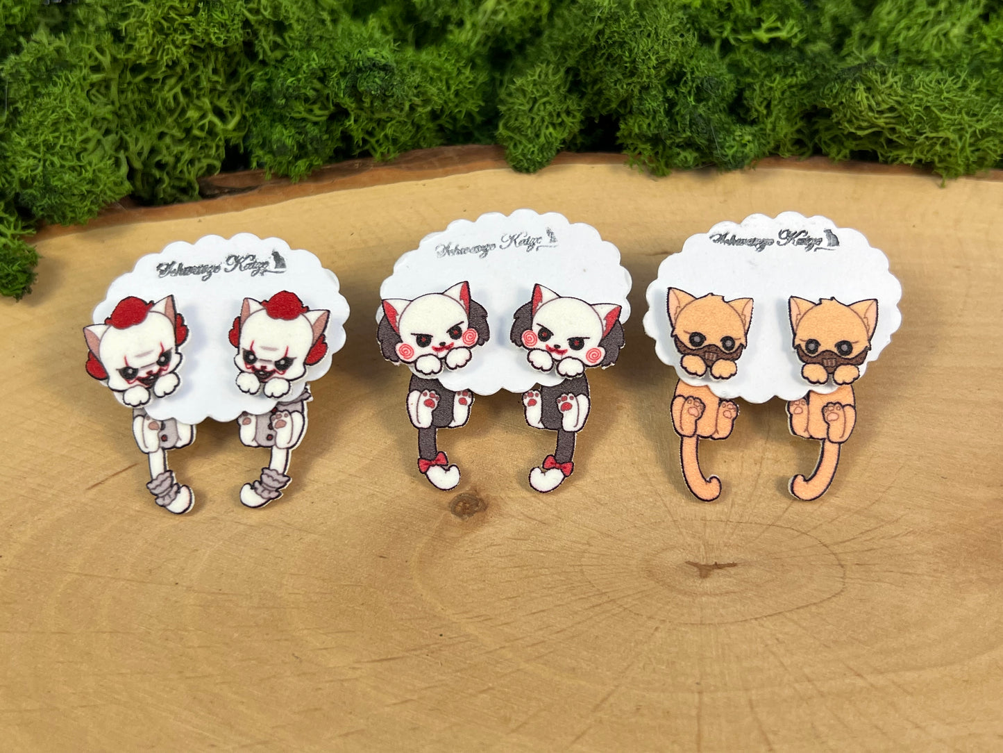 Pennywise, Saw, Hannibal Katzen Doppelstecker