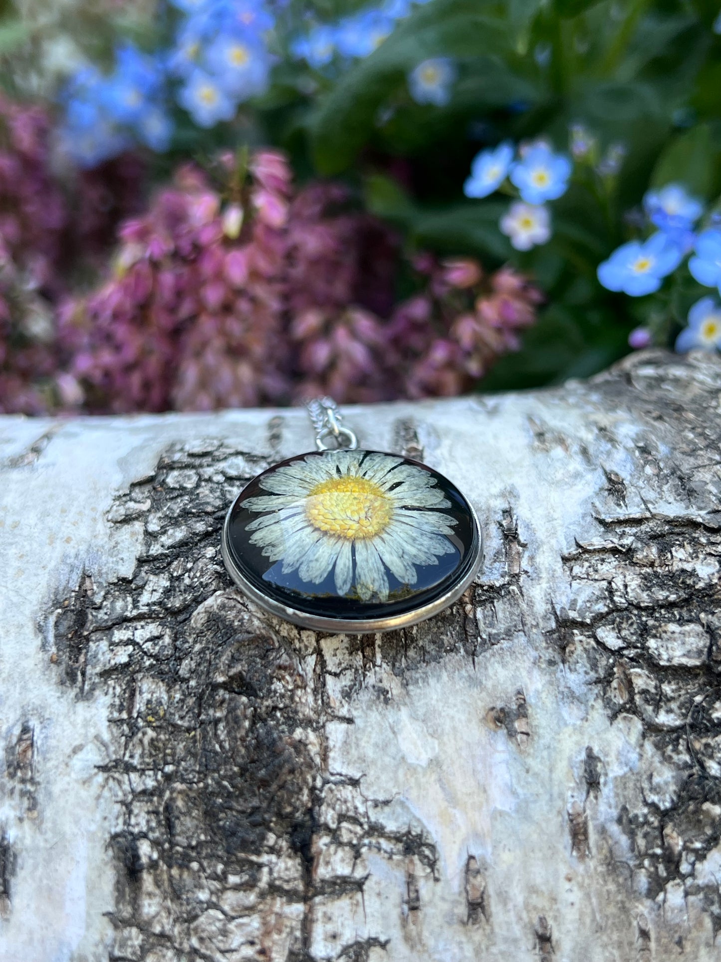 Gänseblümchen Halskette