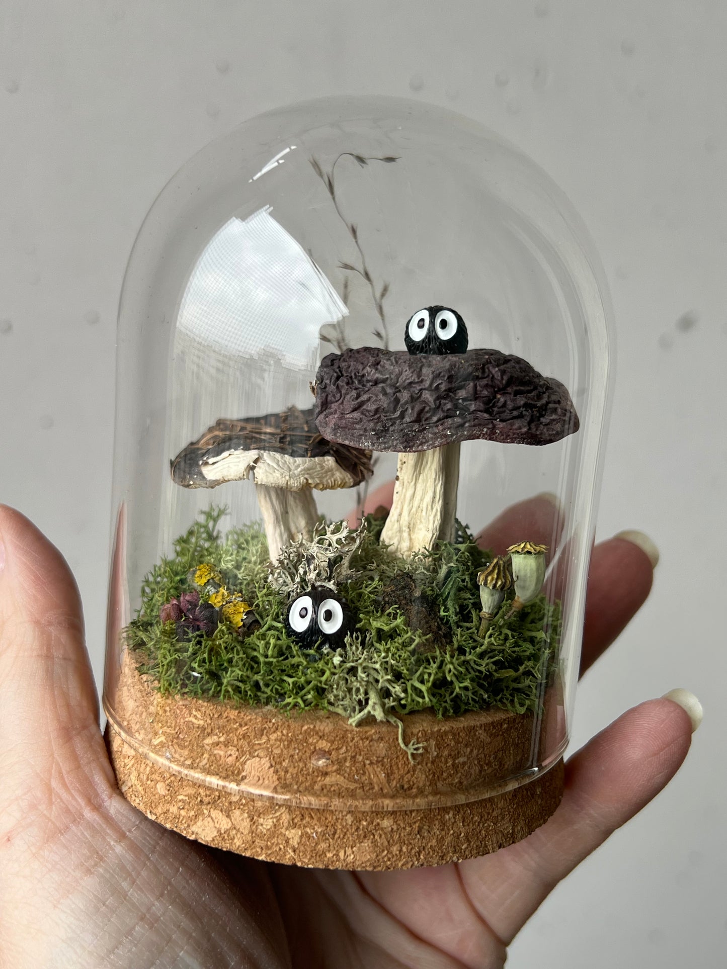 Miniaturwelt mit Täublingen & Rußmännchen