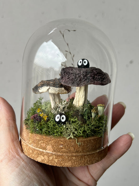Miniaturwelt mit Täublingen & Rußmännchen