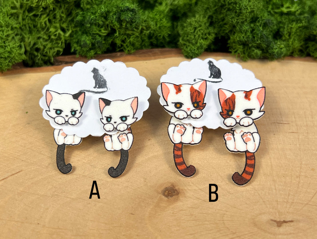 Katzen Doppelstecker #4