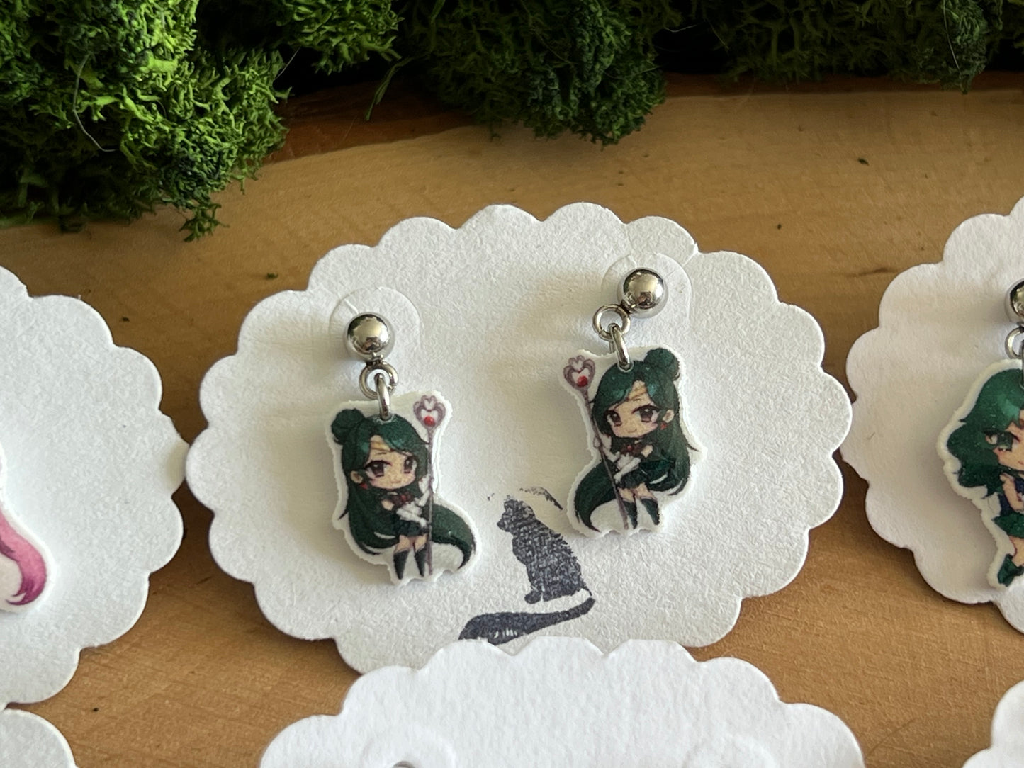Sailor Krieger Charakter Ohrstecker hängend