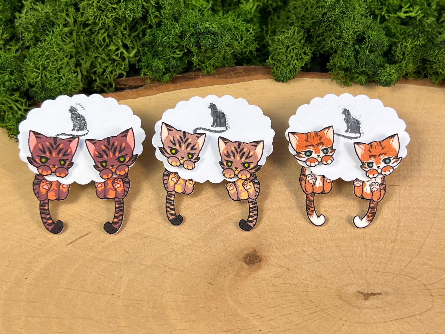 Katzen Doppelstecker #3