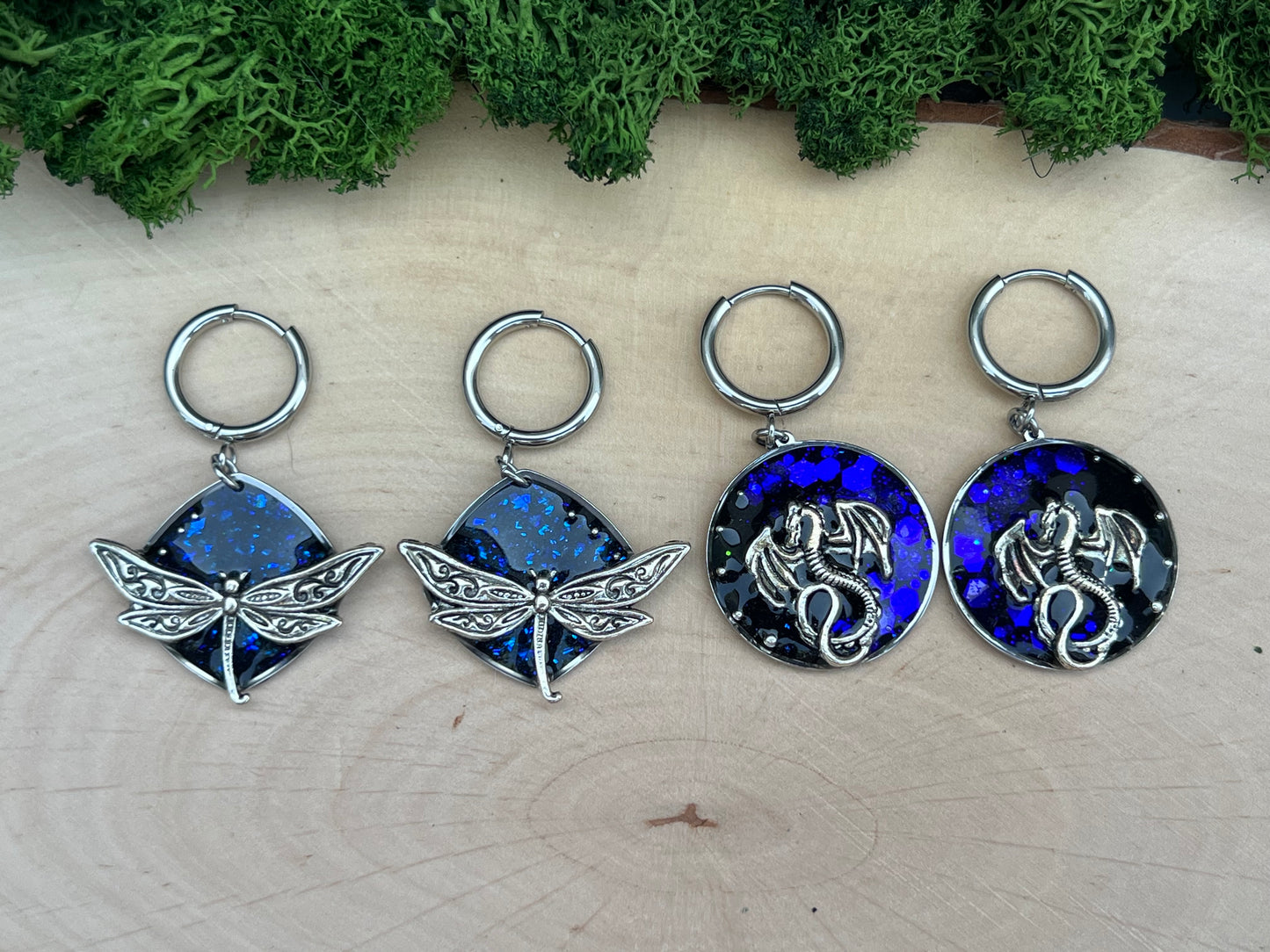 Libellen & Drachen Ohrringe