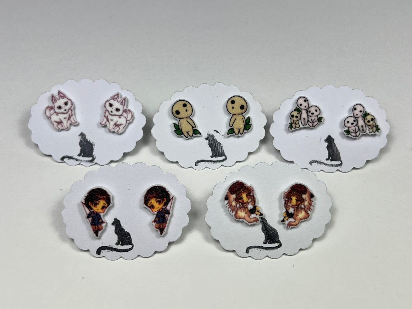 Prinzessin Mononoke Ohrstecker