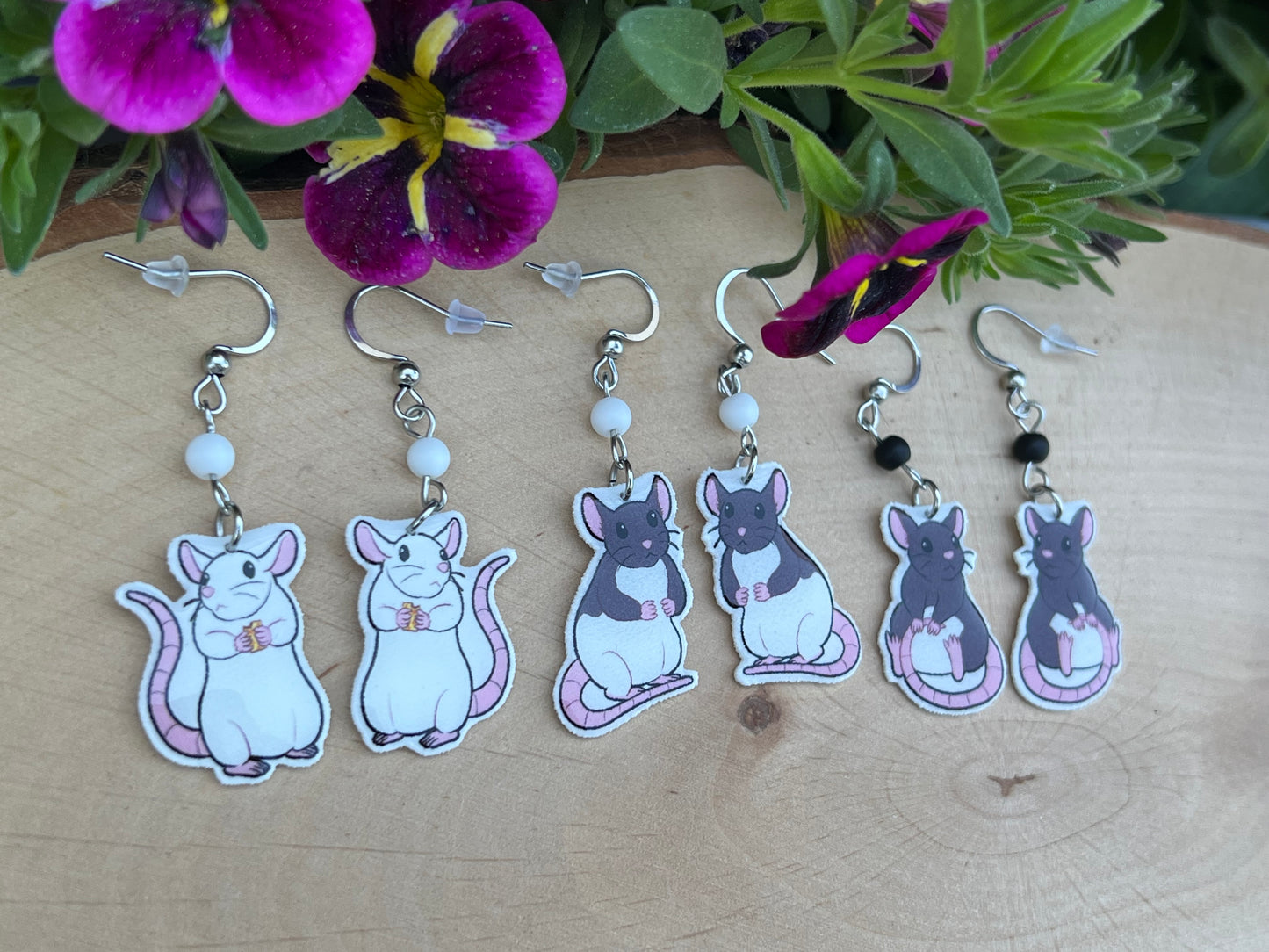 Ratten Ohrhänger