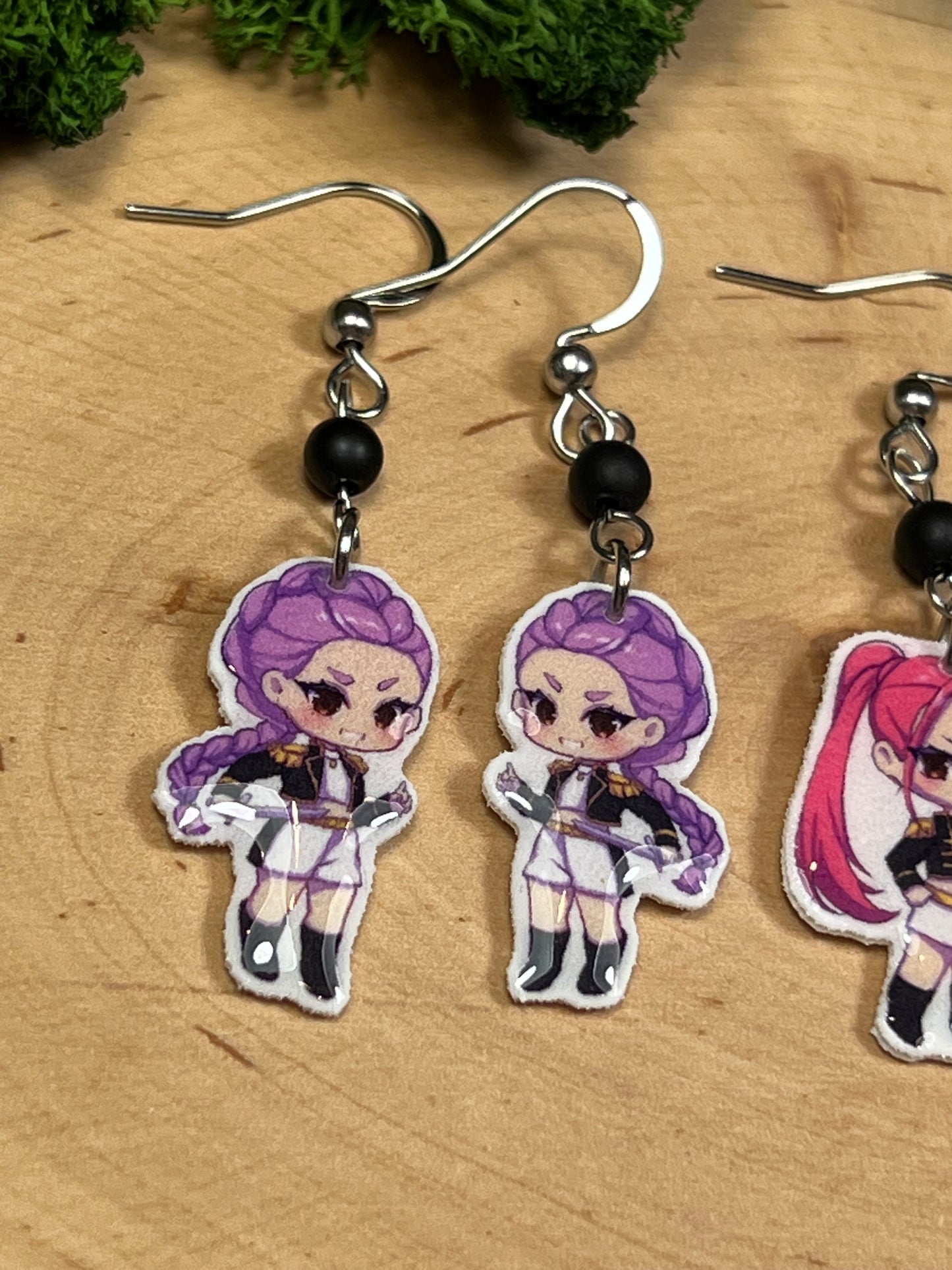 Huntrix Ohrhänger aus K-Pop Demon Hunters