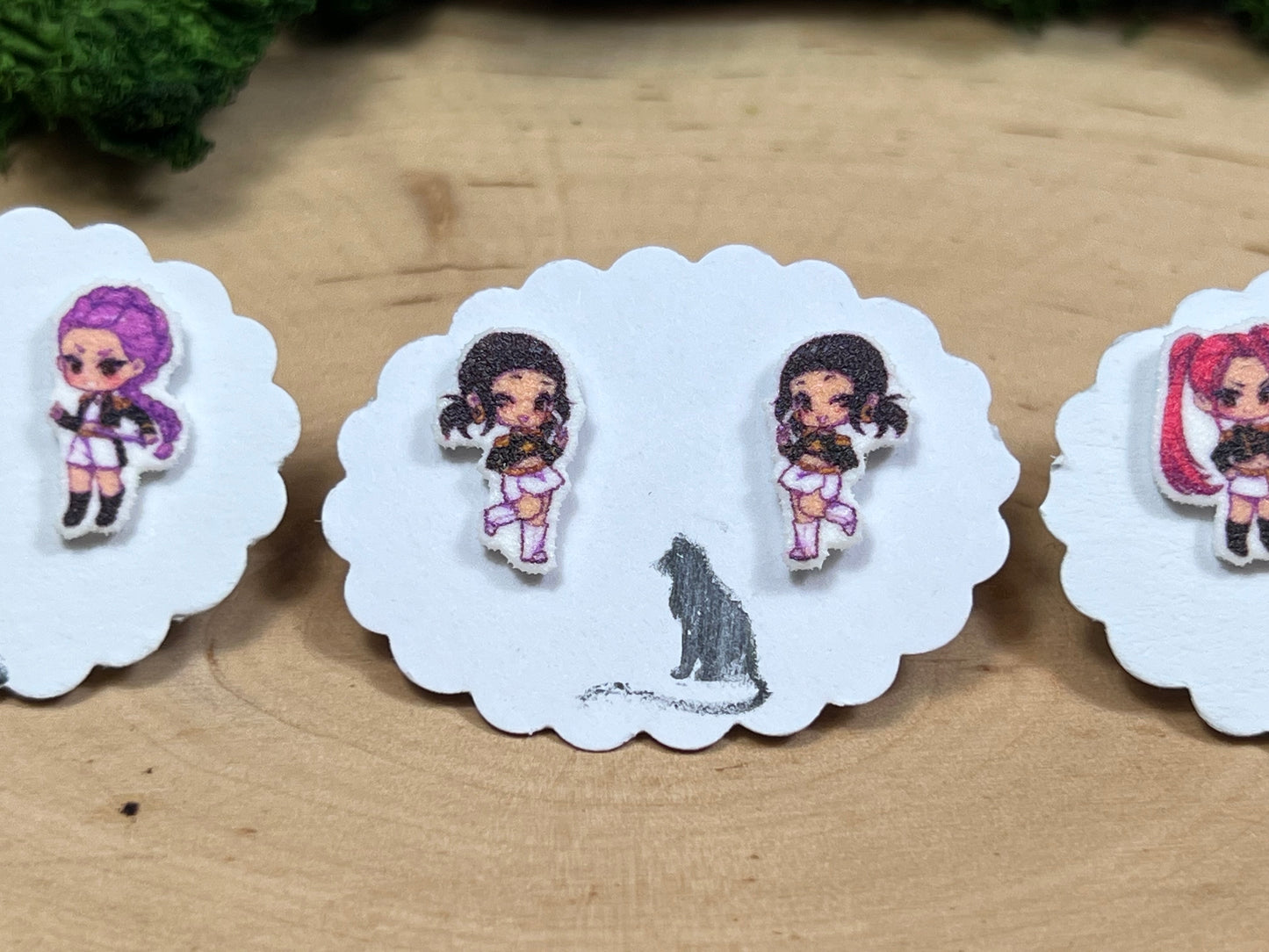 Huntrix Ohrstecker aus K-Pop Demon Hunters