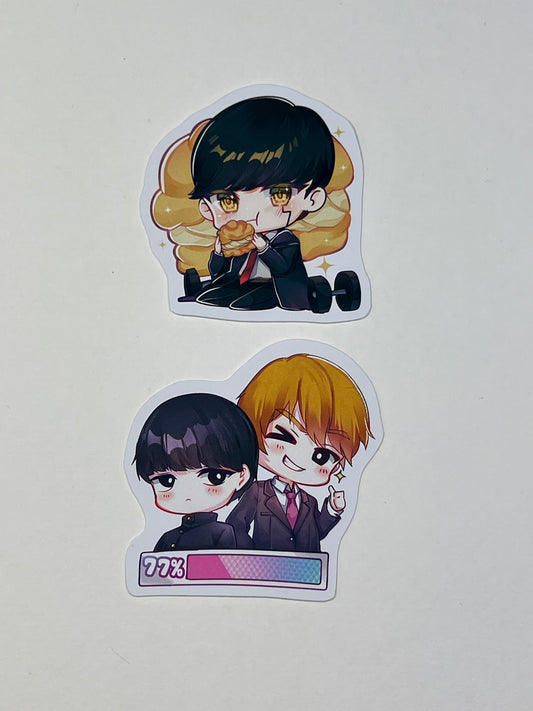 Mashle & Mob Psycho Sticker