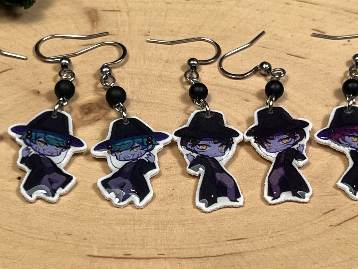 Dämonen Saja Boys Ohrhänger aus K-Pop Demon Hunters