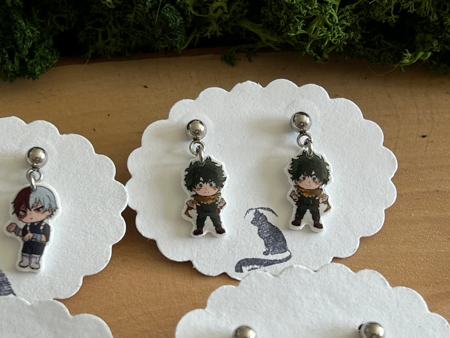 My Hero Academia Charakter Ohrstecker hängend
