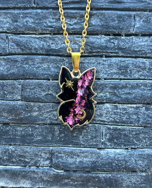 Fuchskopf Halskette Gold