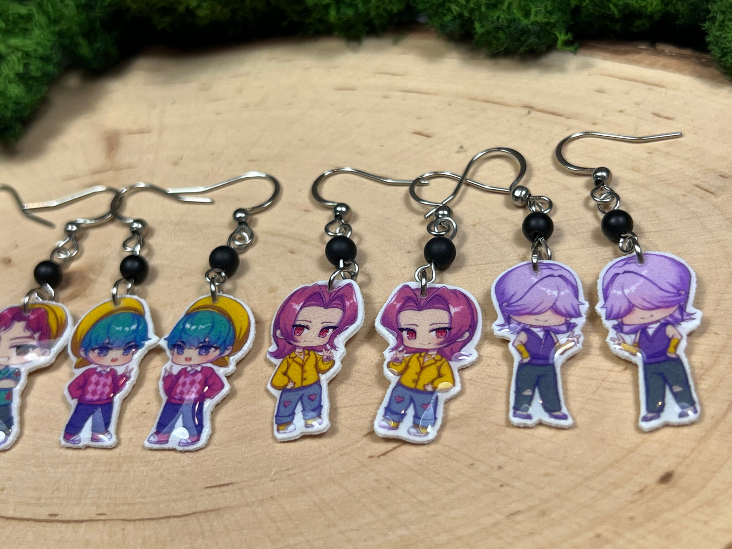 Saja Boys Ohrhänger aus K-Pop Demon Hunters