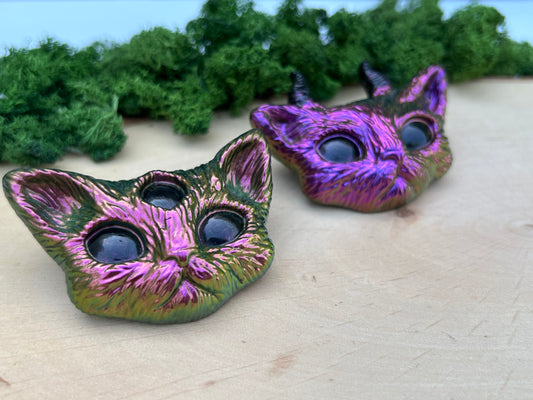 Katzen Haarspange