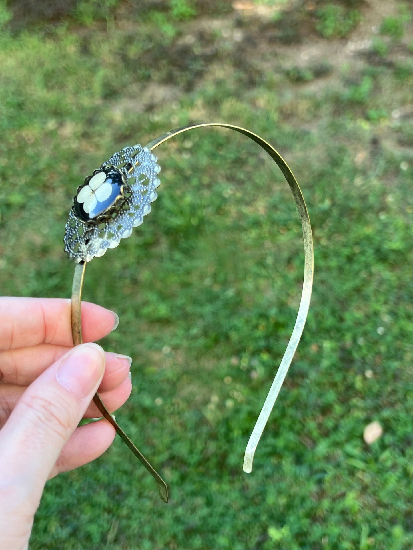 Haarreif Hortensienblüte