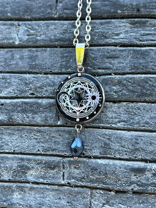 Magical Circle Halskette Silber