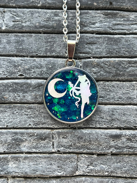 Sailor Moon Halskette Silber
