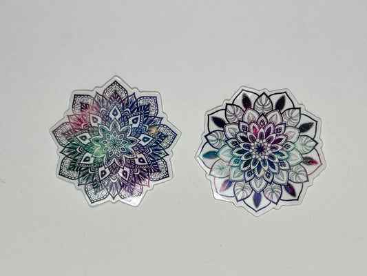 Mandala Sticker bunt