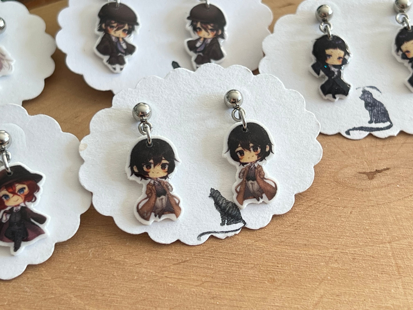Bungo Stray Dogs Charakter Ohrstecker hängend